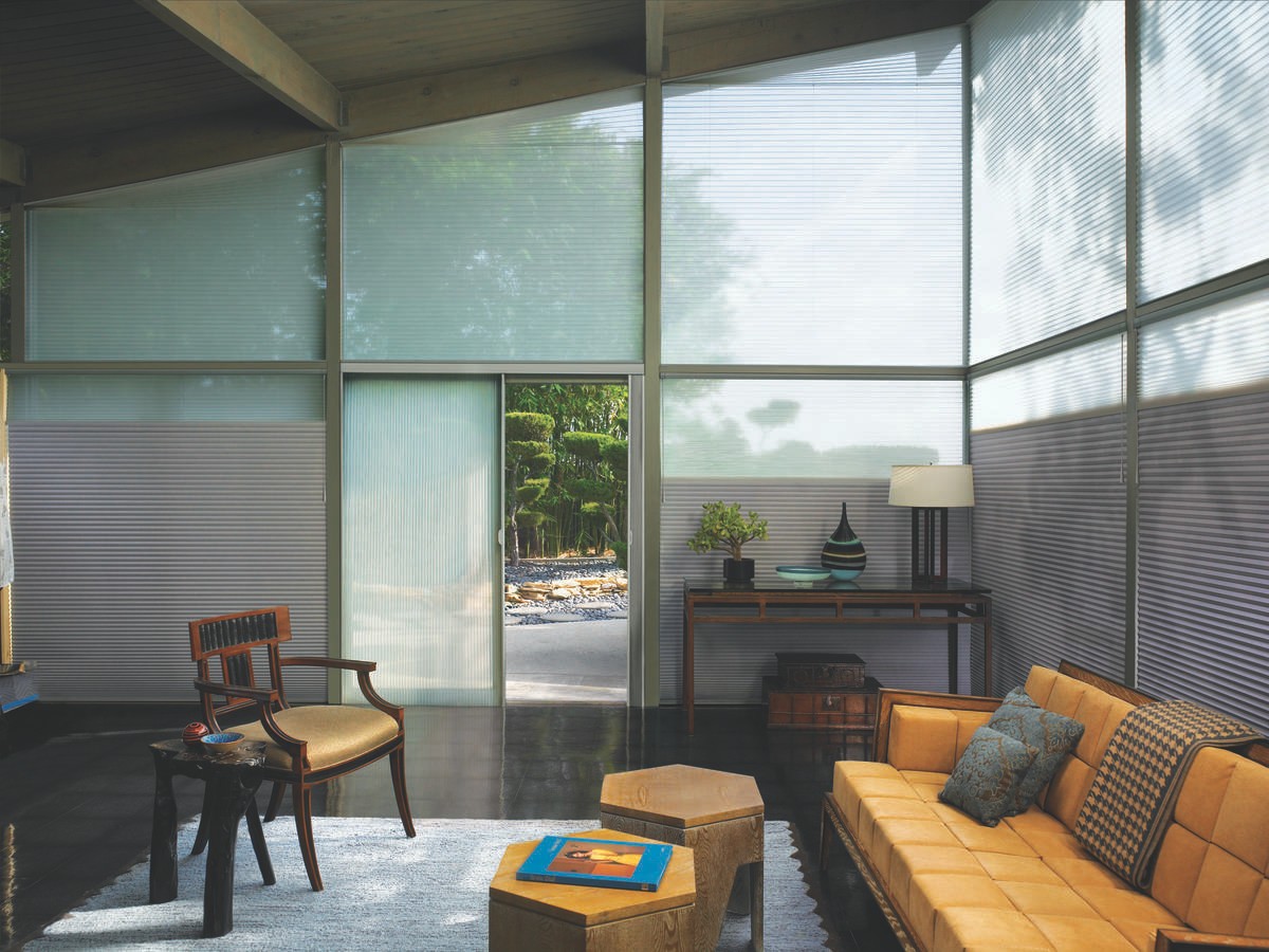 Energy-efficient Shades All Year Round, Featuring the Hunter Douglas Duette® collection, near Peoria, Illinois (IL)