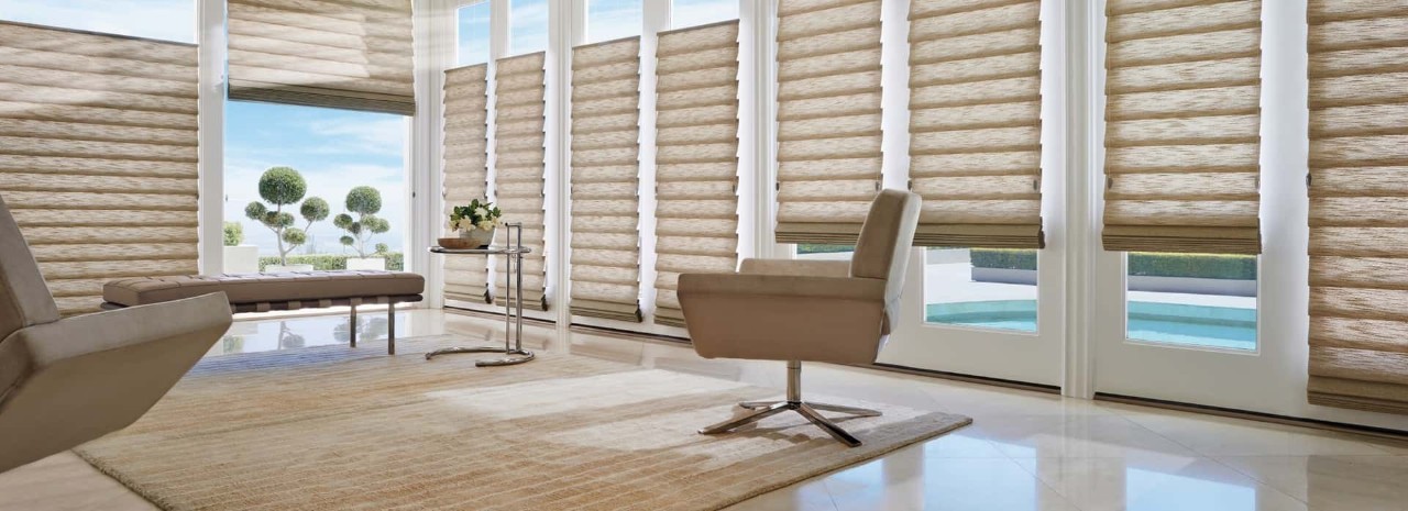 Designer Window Shades, Hunter Douglas Design Studio™ Side Panels & Drapery near Peoria, Illinois (IL)
