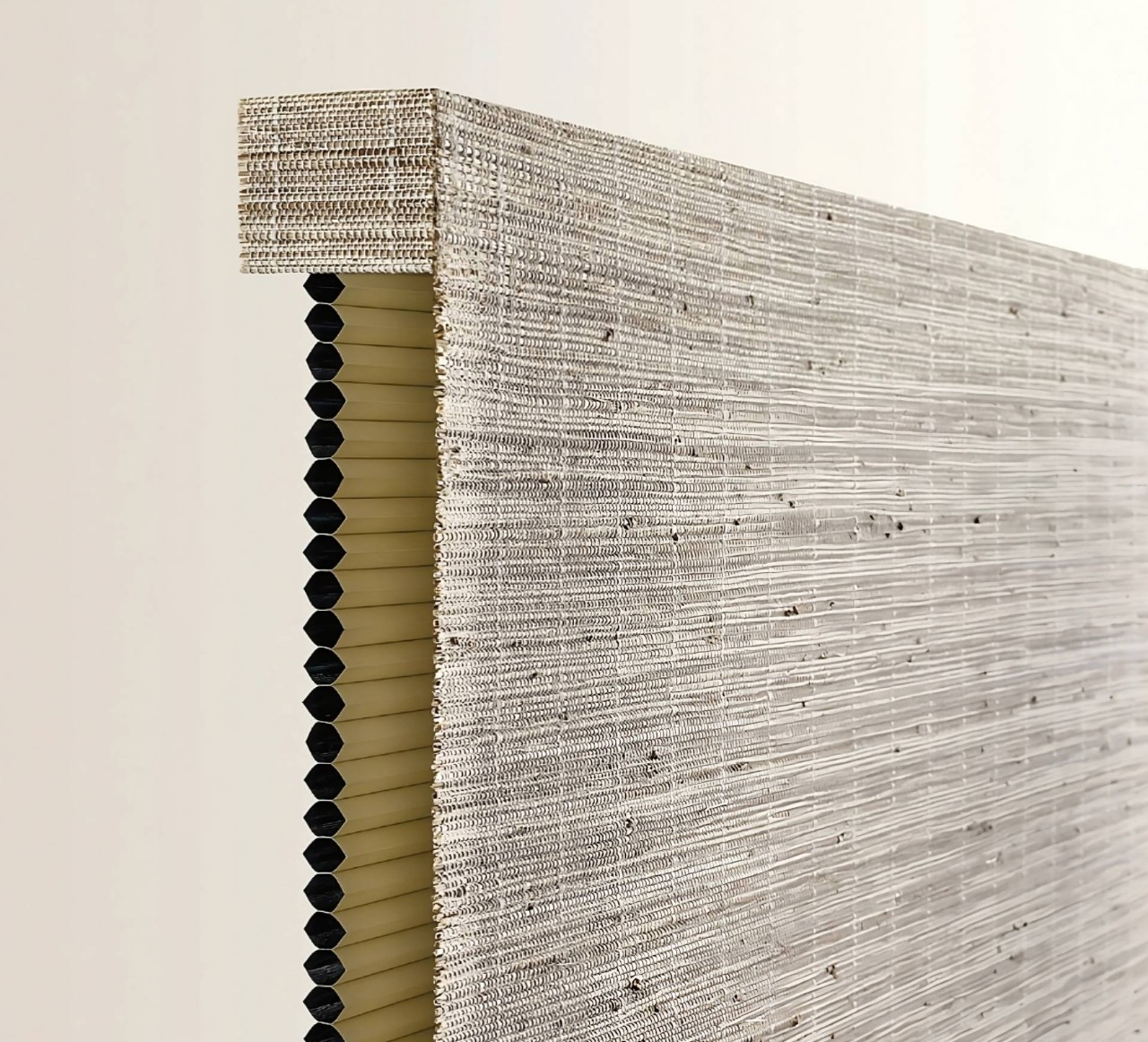  Hunter Douglas Provenance® Woven Wood Shades with Honeycomb Dual Shade near Peoria, Illinois (IL)