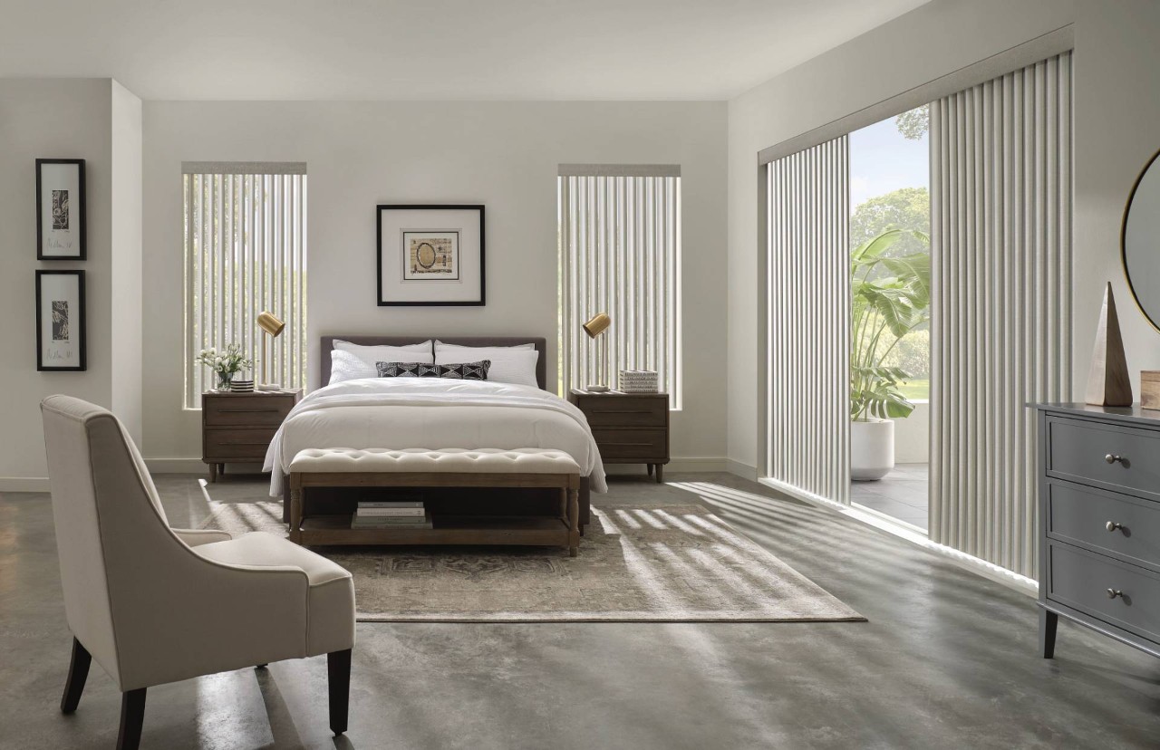 Hunter Douglas Cadence® Vertical Blinds near Peoria, Illinois (IL)